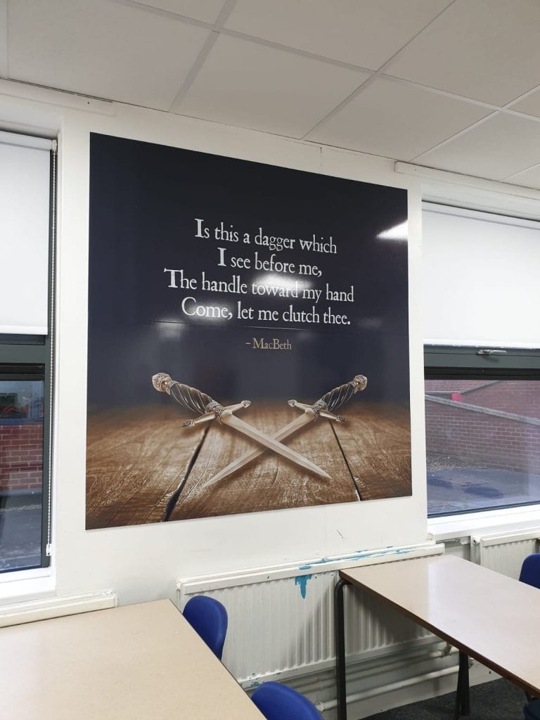 - JW Signs Wall Art – Robert Smyth Classroom