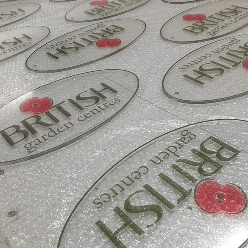 British Garden Centres plaque