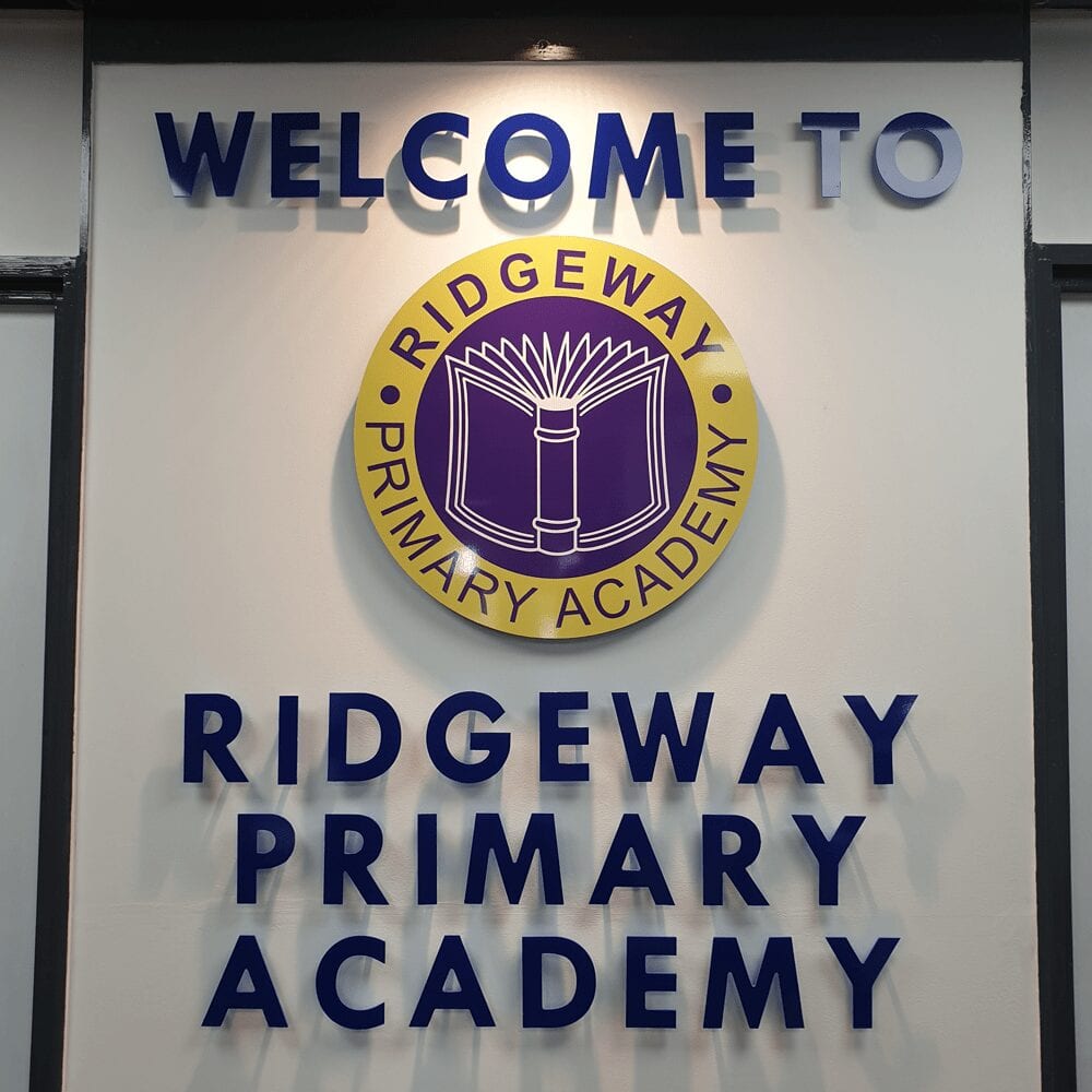 Ridgeway Academy internal signs